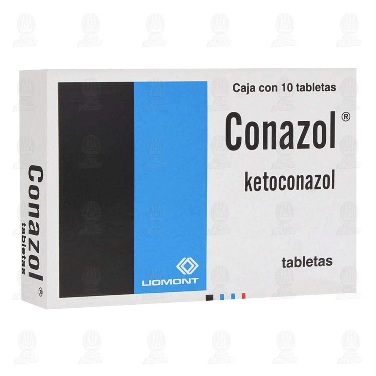 Conazol 200 mg, 10 Tabletas. image number 0