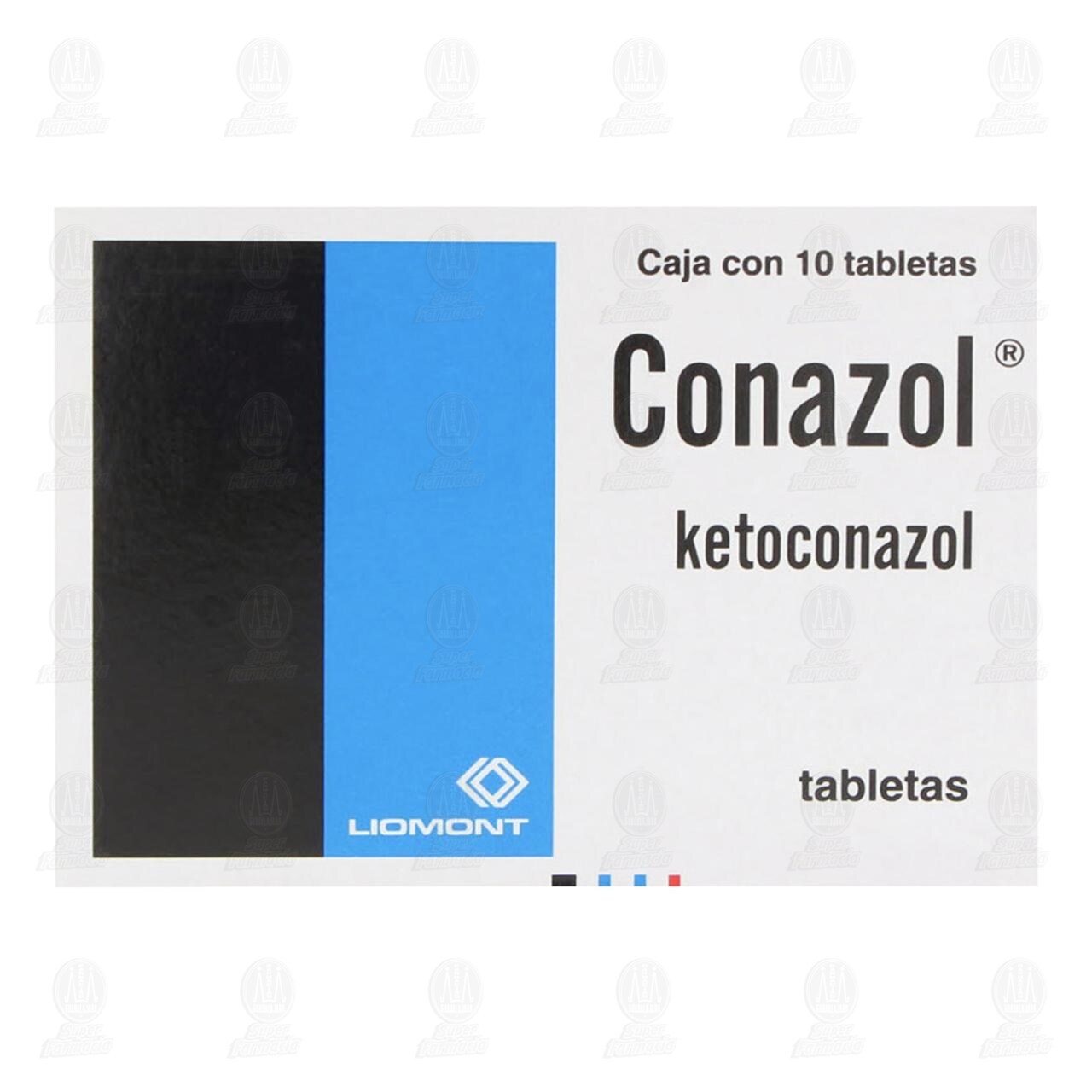 Conazol 200 mg, 10 Tabletas. image number 1