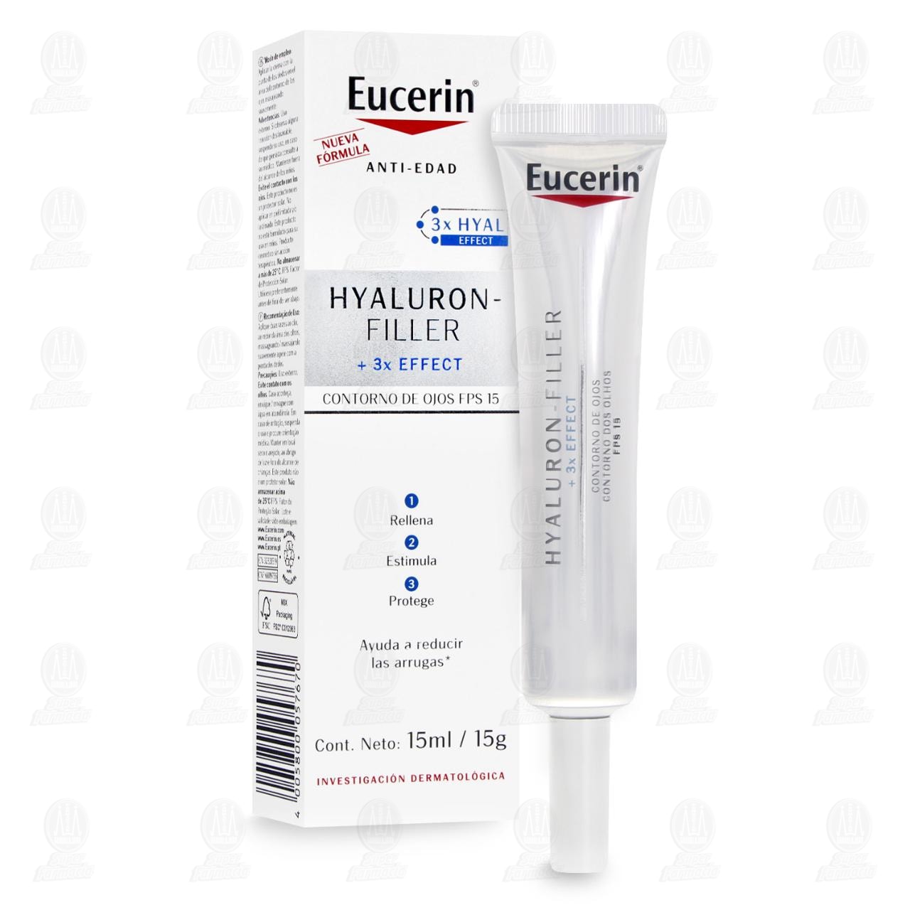 Eucerin Crema Contorno de Ojos FPS15, 15 ml. image number 2
