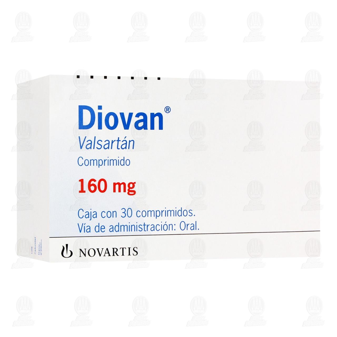 Diovan 160 mg, 30 Comprimidos. image number 0