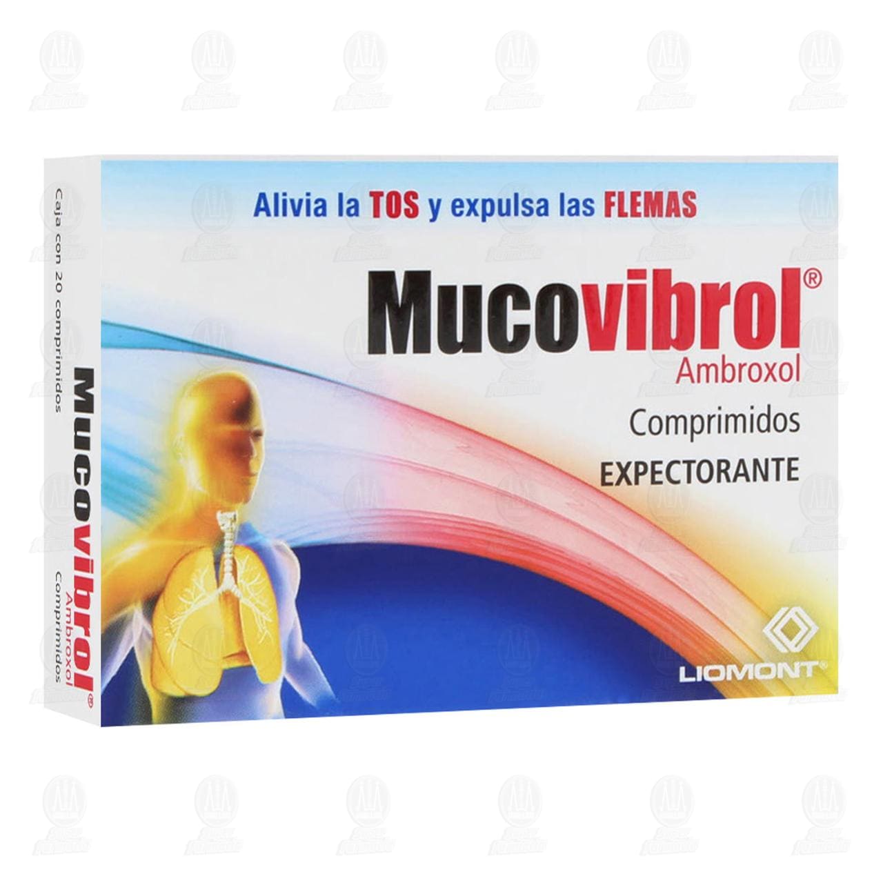 Mucovibrol 30 mg, 20 Comprimidos. image number 0
