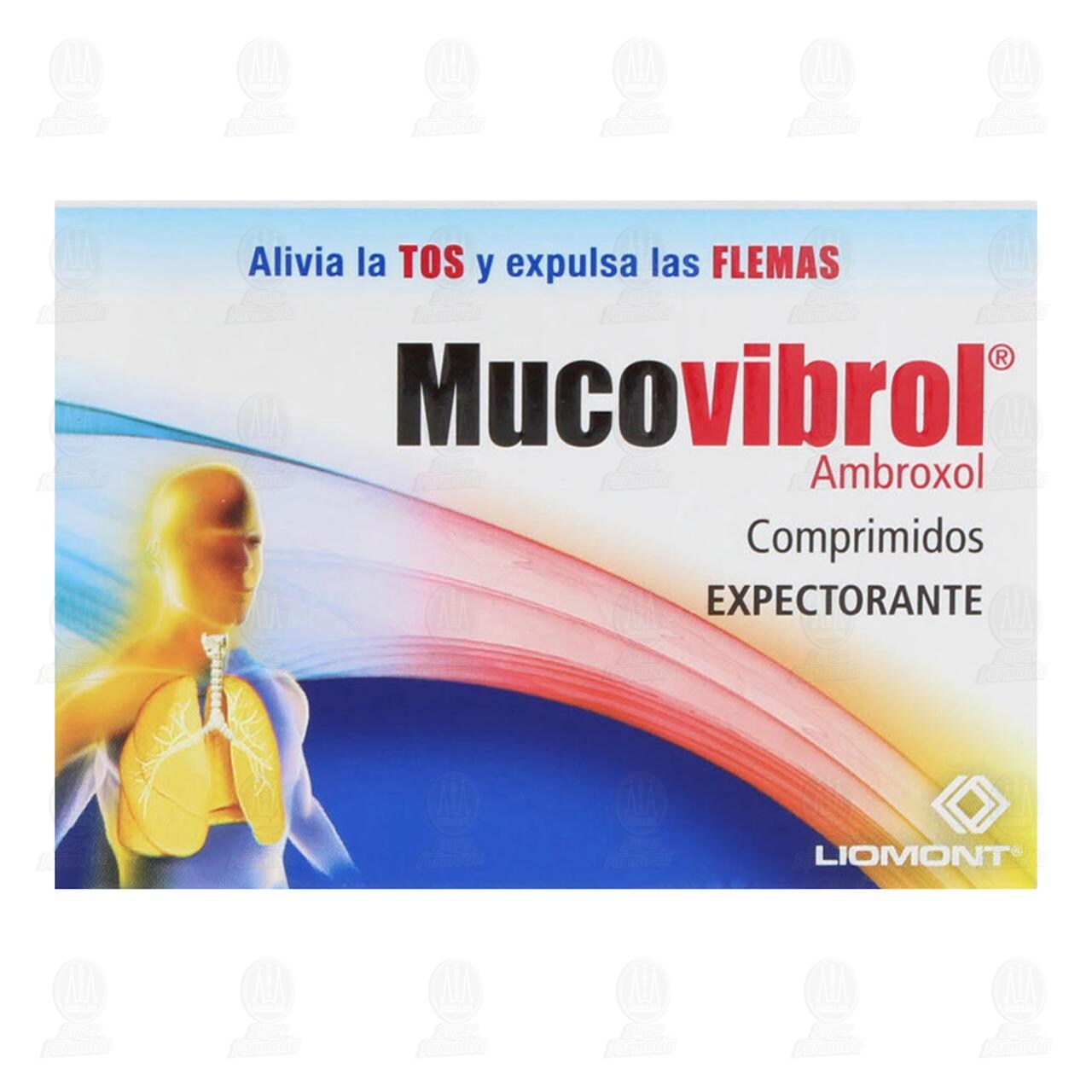 Mucovibrol 30 mg, 20 Comprimidos. image number 1