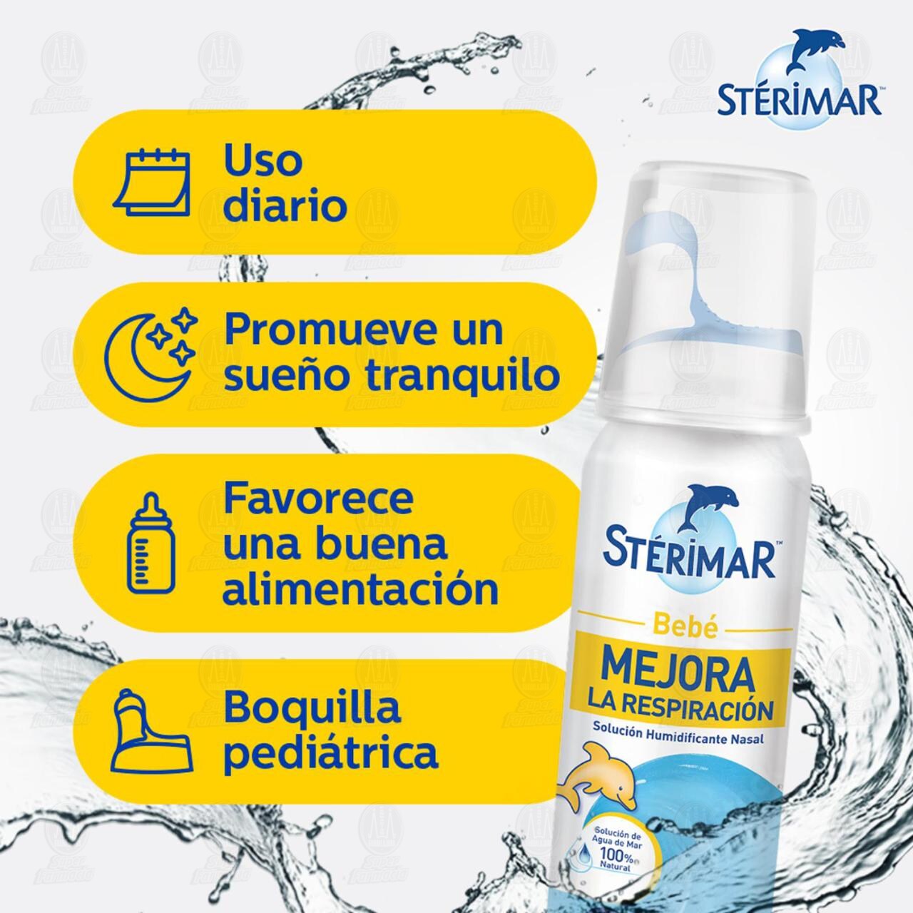 St&eacute;rimar Beb&eacute; Humectante Nasal, 50 ml. image number 3