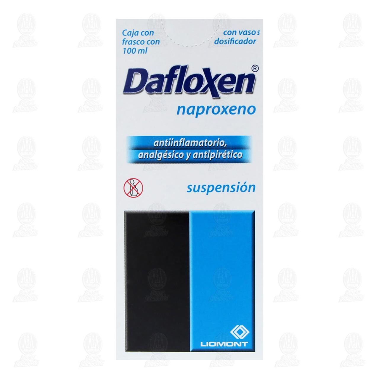 Dafloxen Suspensión, 100 ml. image number 1