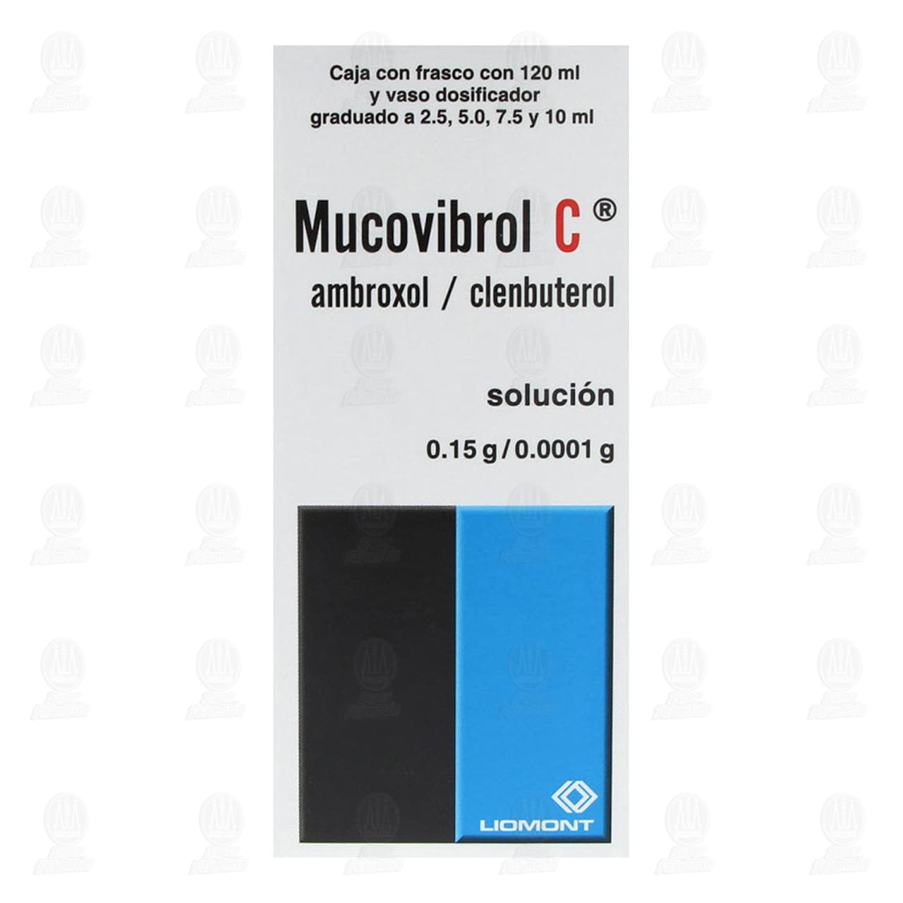 Mucovibrol C Soluci&oacute;n 0.15gr/0.0001gr, 120 ml. image number 1