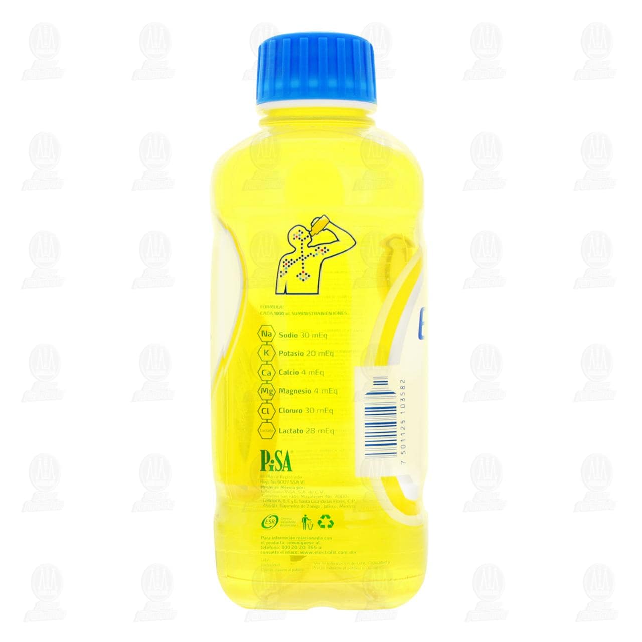 Electrolit Suero Rehidratante Sabor Pi&ntilde;a, 625 ml. image number 2