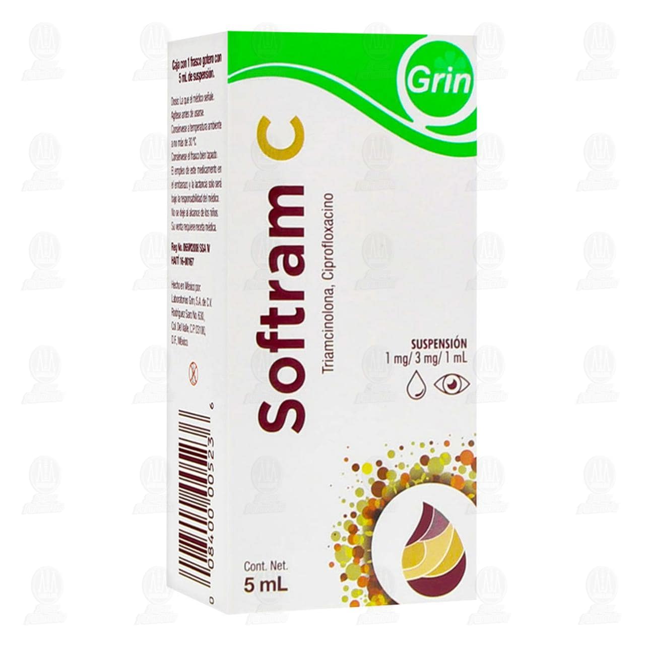 Imagen para Softram C 1mg/3mg/1ml Suspensión Gotas, 5 ml.