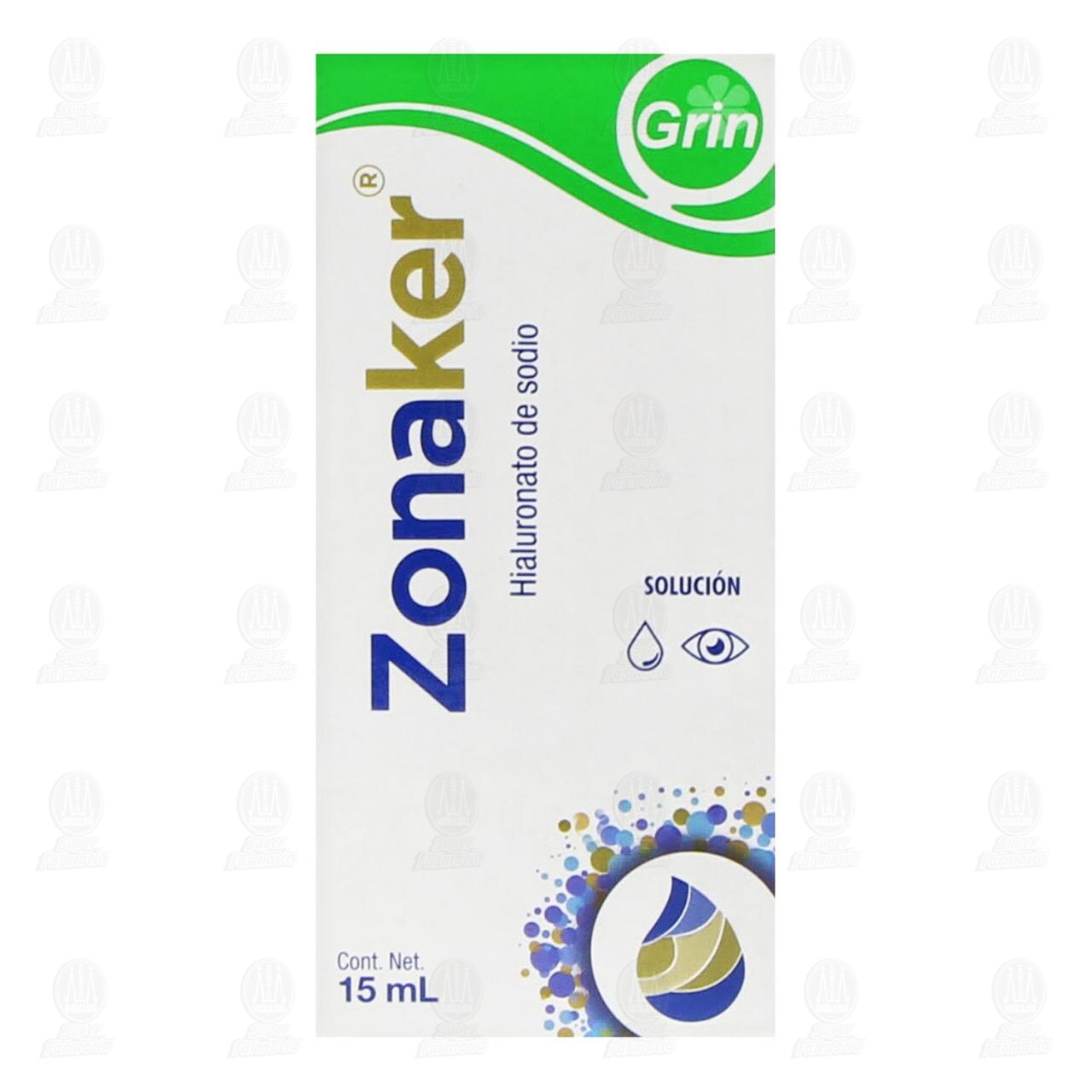 Zonaker Soluci&oacute;n Oft&aacute;lmica, 15 ml. image number 2