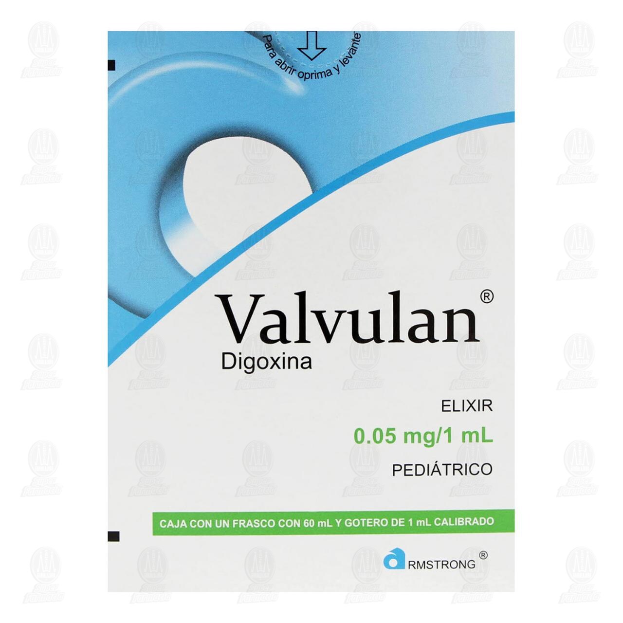 Valvulan 0.05mg/1ml Pedi&aacute;trico, 60 ml. image number 1