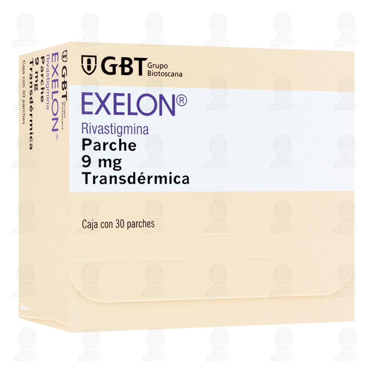 Exelon 9 mg, 30 Parches. image number 0