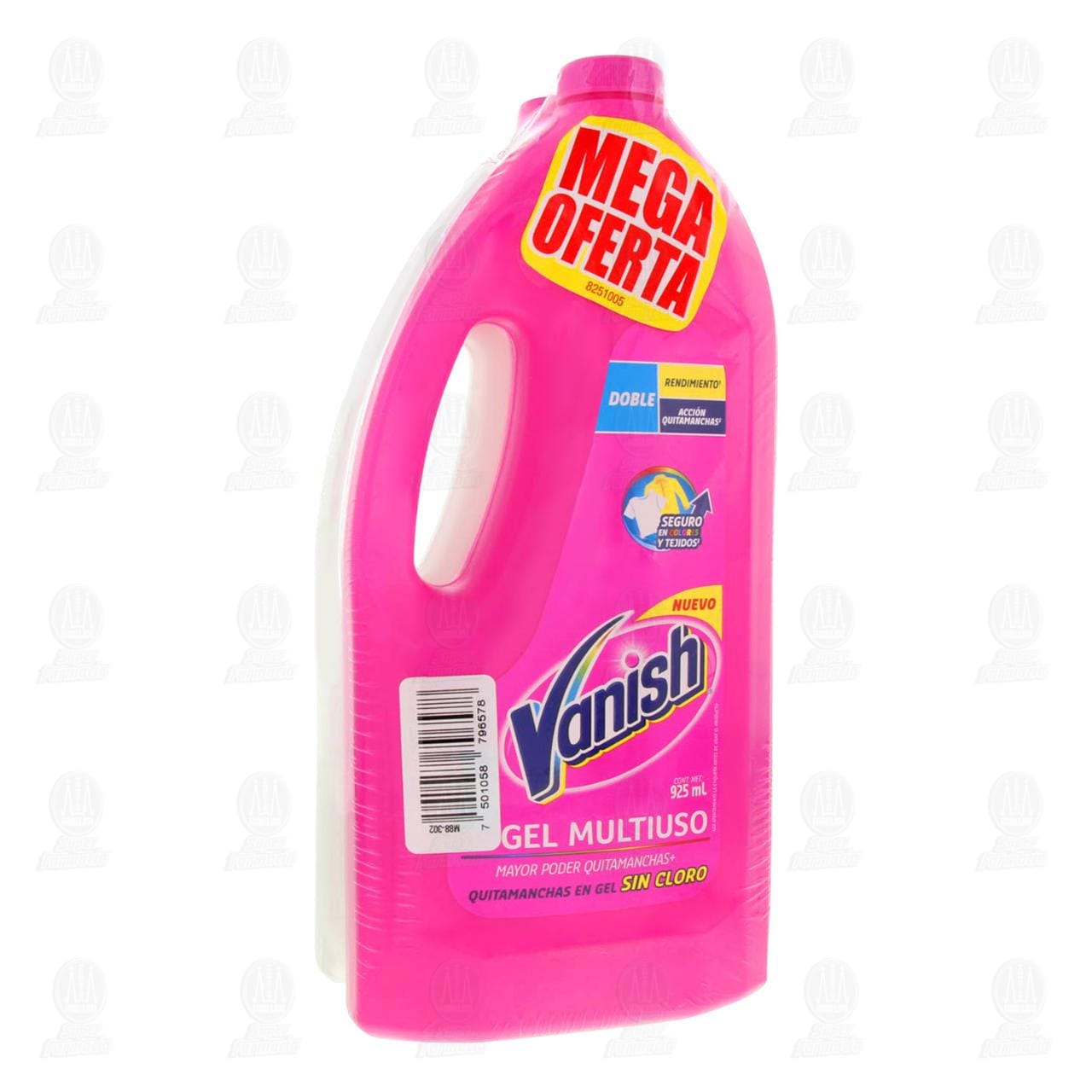 Pack Vanish Quitamanchas Gel Crystal White de 900 ml + Gel Multiuso de 925 ml, 2 pzas.