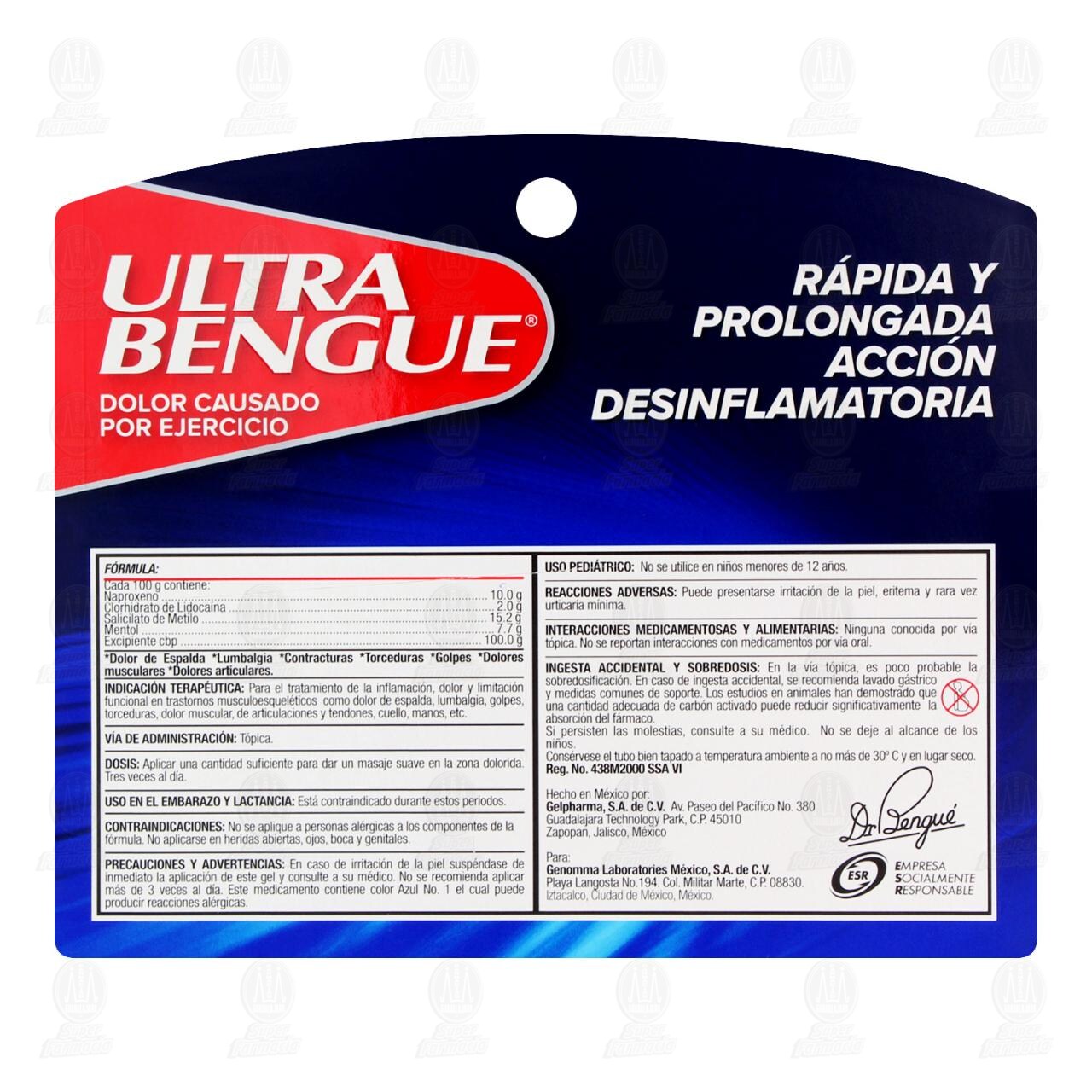 Ultra Bengue Gel, 35 gr. image number 2