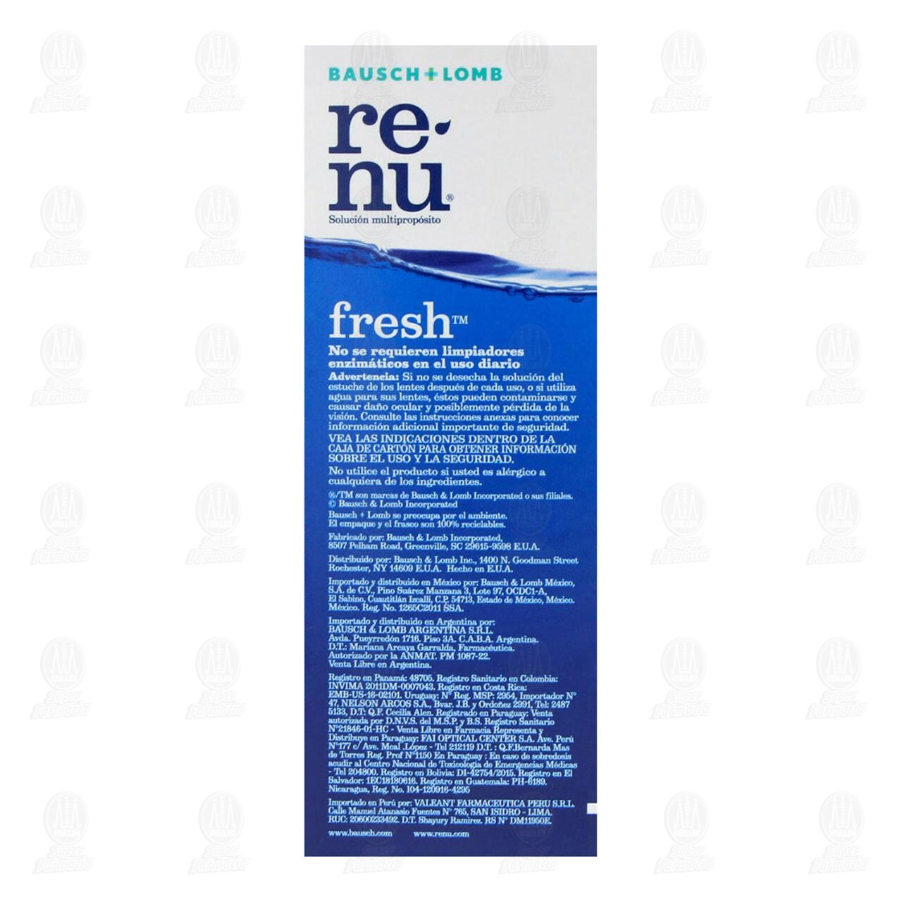 Renu Fresh Soluci&oacute;n, 60 ml. image number 4