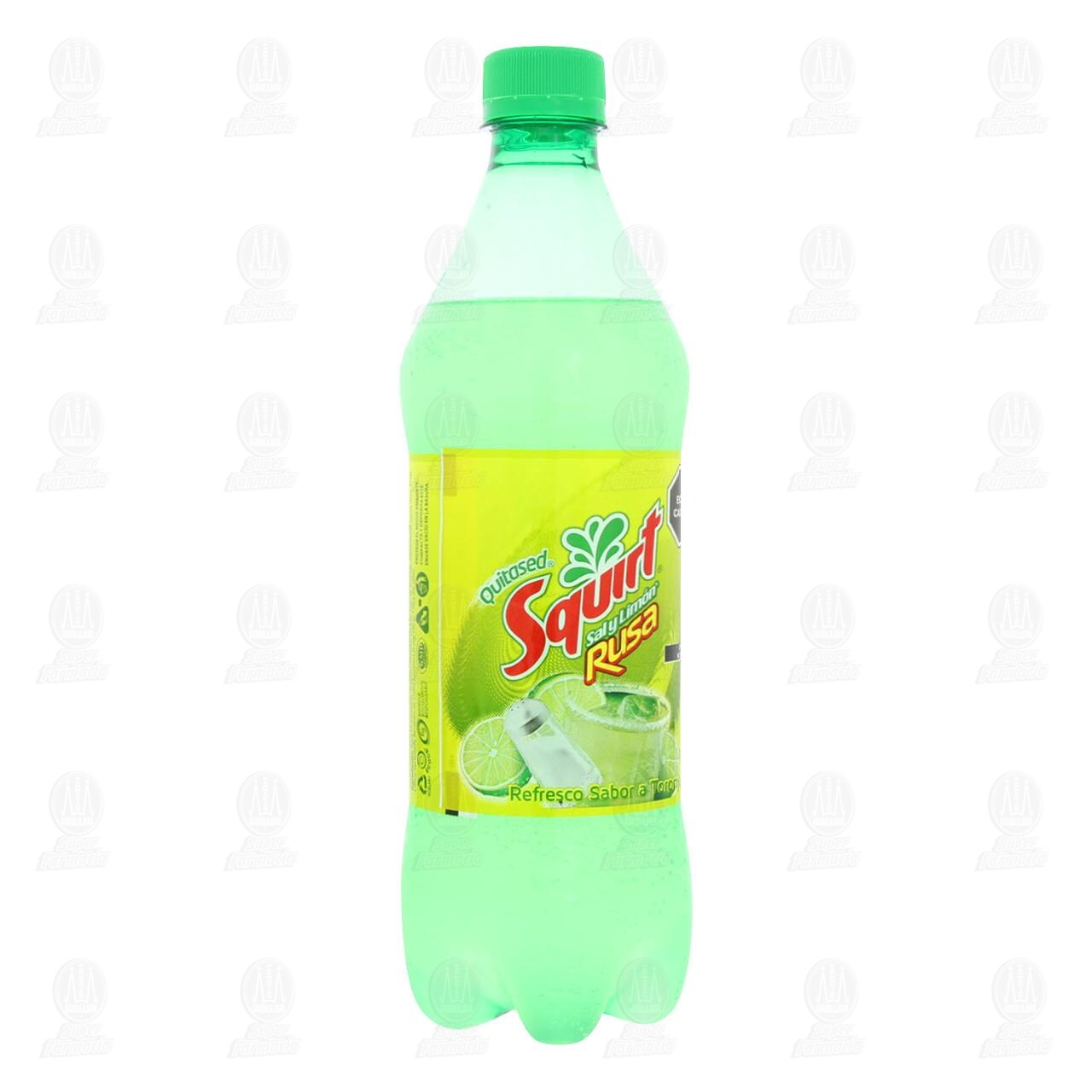 Refresco Squirt Quitased Rusa Sal y Lim&oacute;n, 600 ml. image number 0