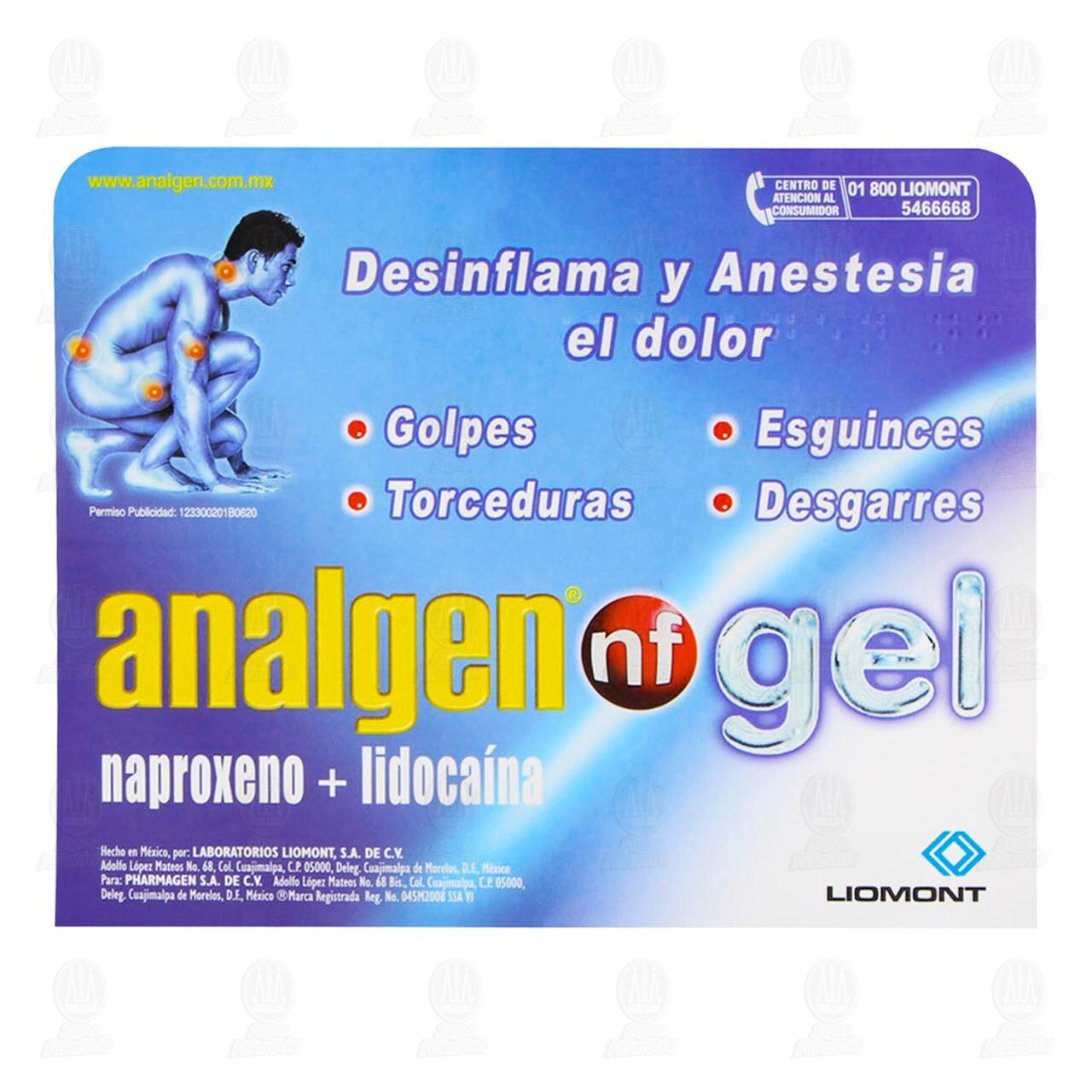 Analgen NF Gel, 30 gr. image number 2