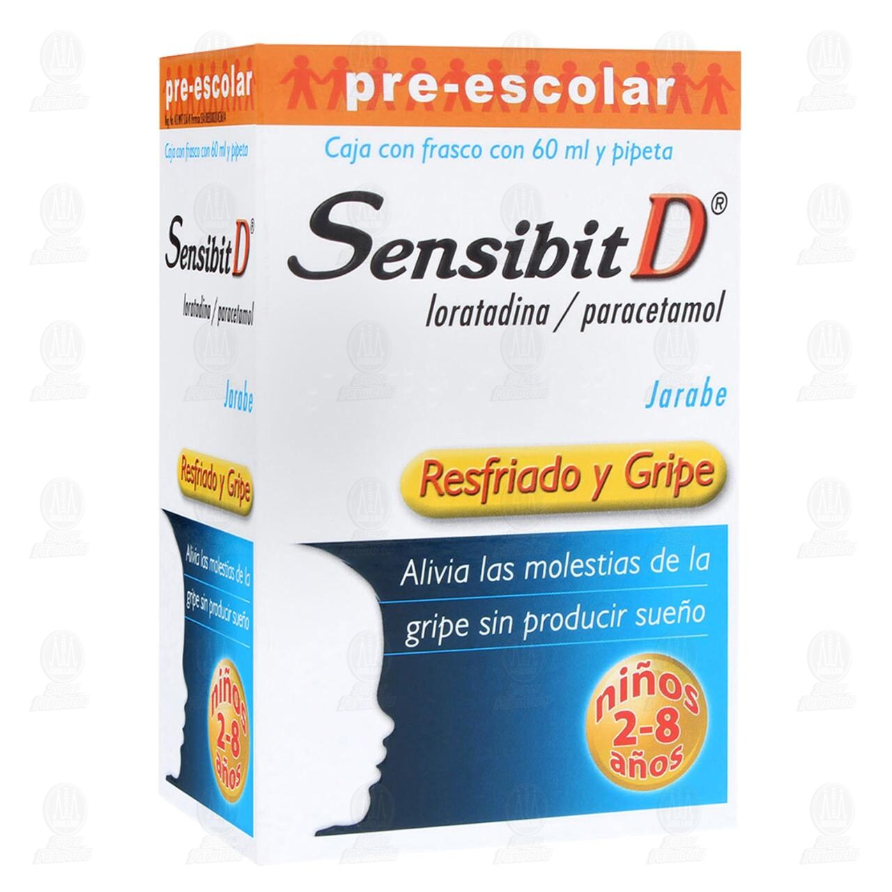 Sensibit D Jarabe para Niños, 60 ml.