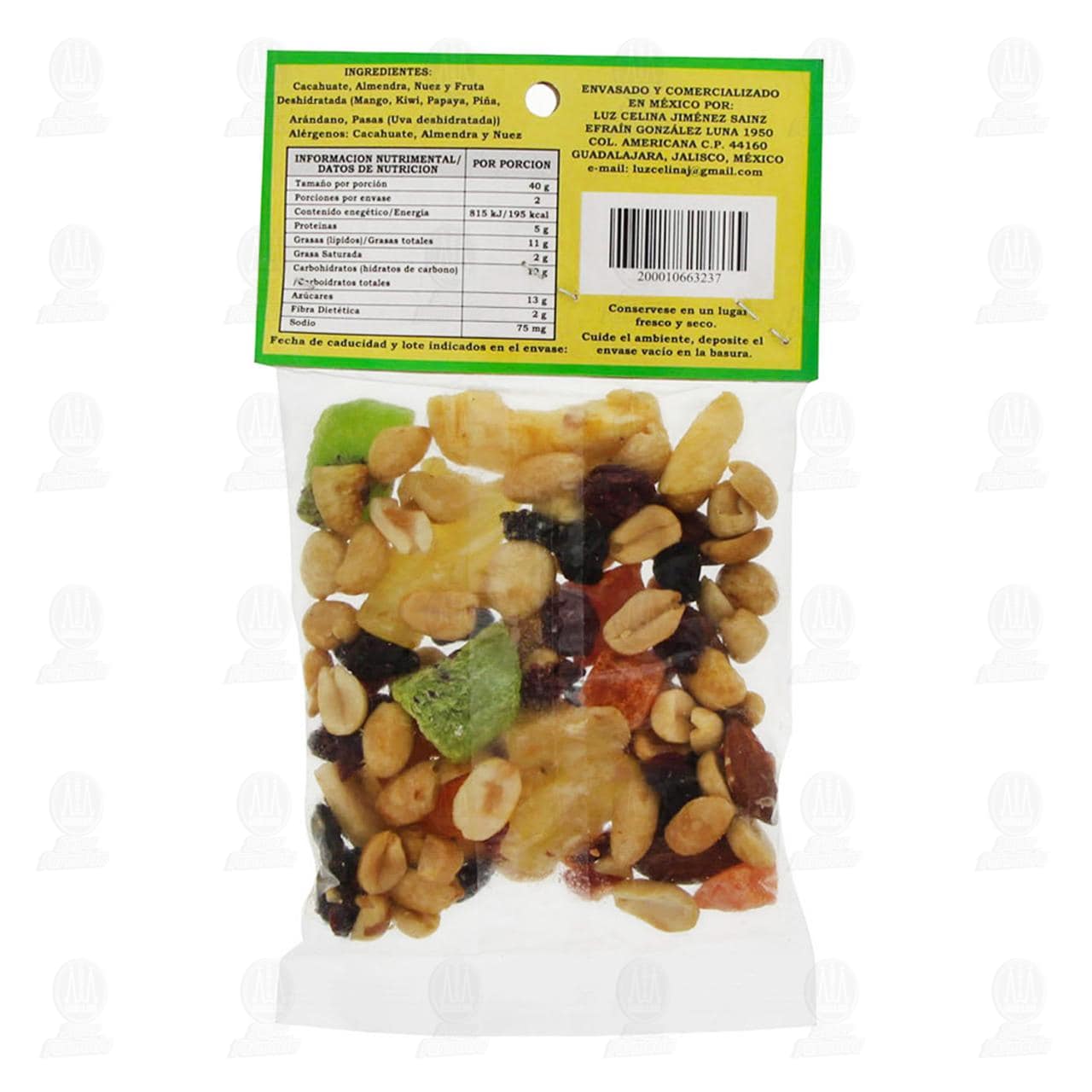 Mezcla Casa Tapat&iacute;a de Nueces y Frutas, 80 gr. image number 1