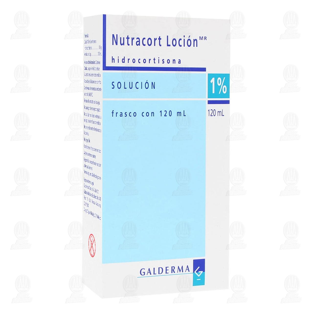 Nutracort Loción 1% Solución, 120 ml.