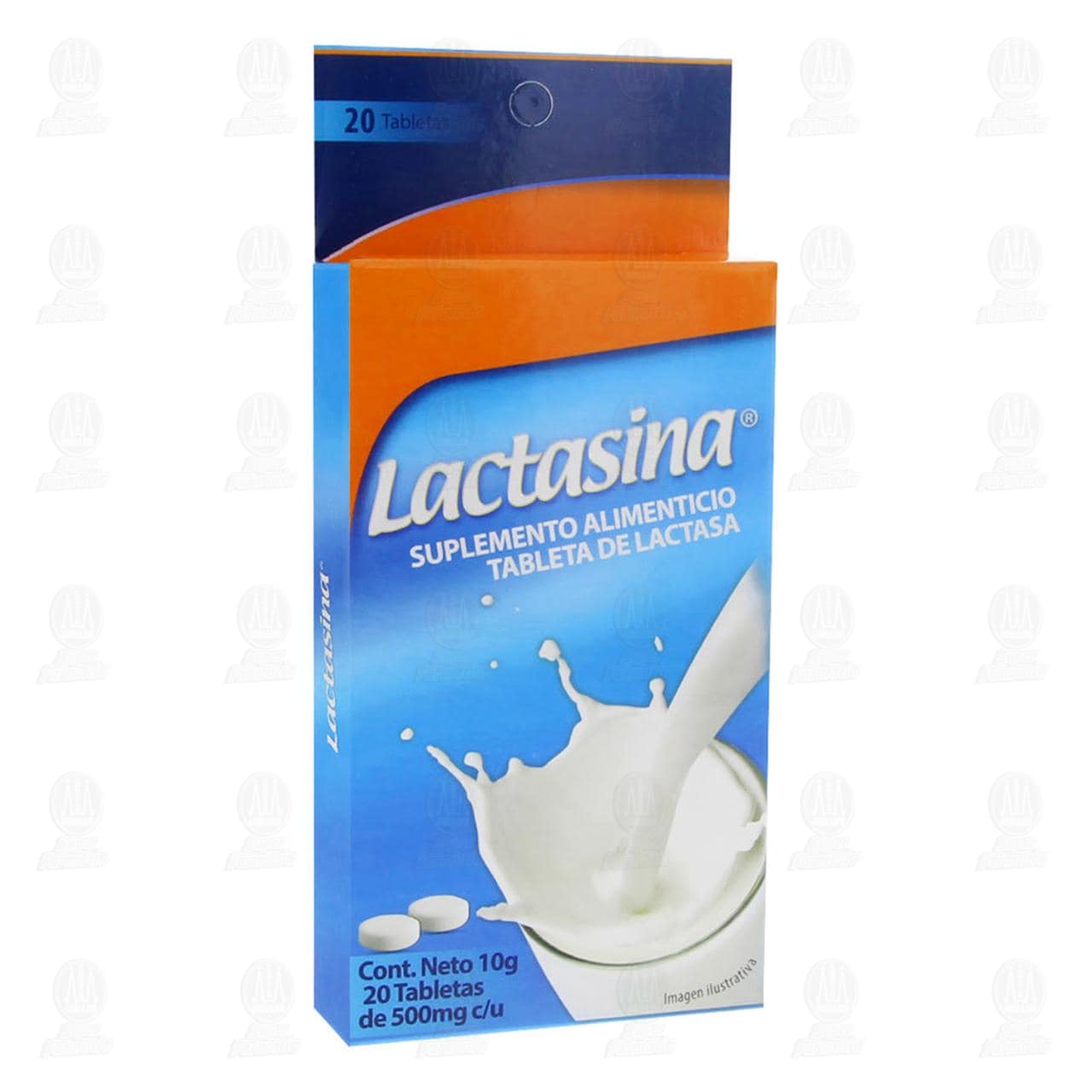 Imagen para Lactasina Suplemento Alimenticio Tableta de Lactasa