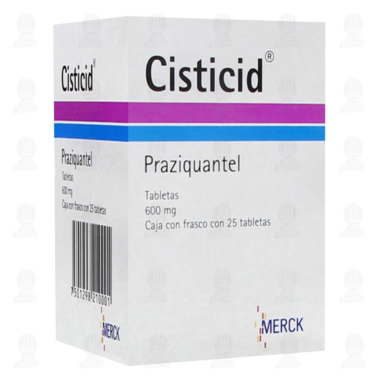 Cisticid 600 mg, 25 Tabletas.