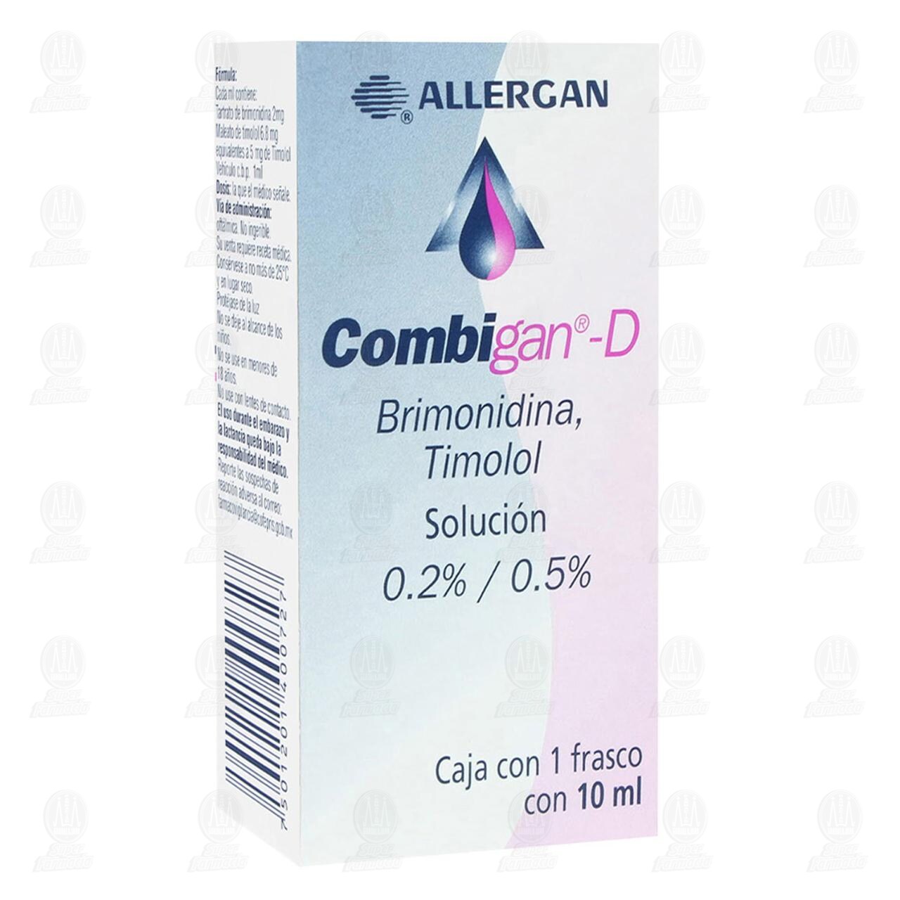 Combigan D 0.2/0.5% 10 ml, Soluci&oacute;n Oft&aacute;lmica. image number 0