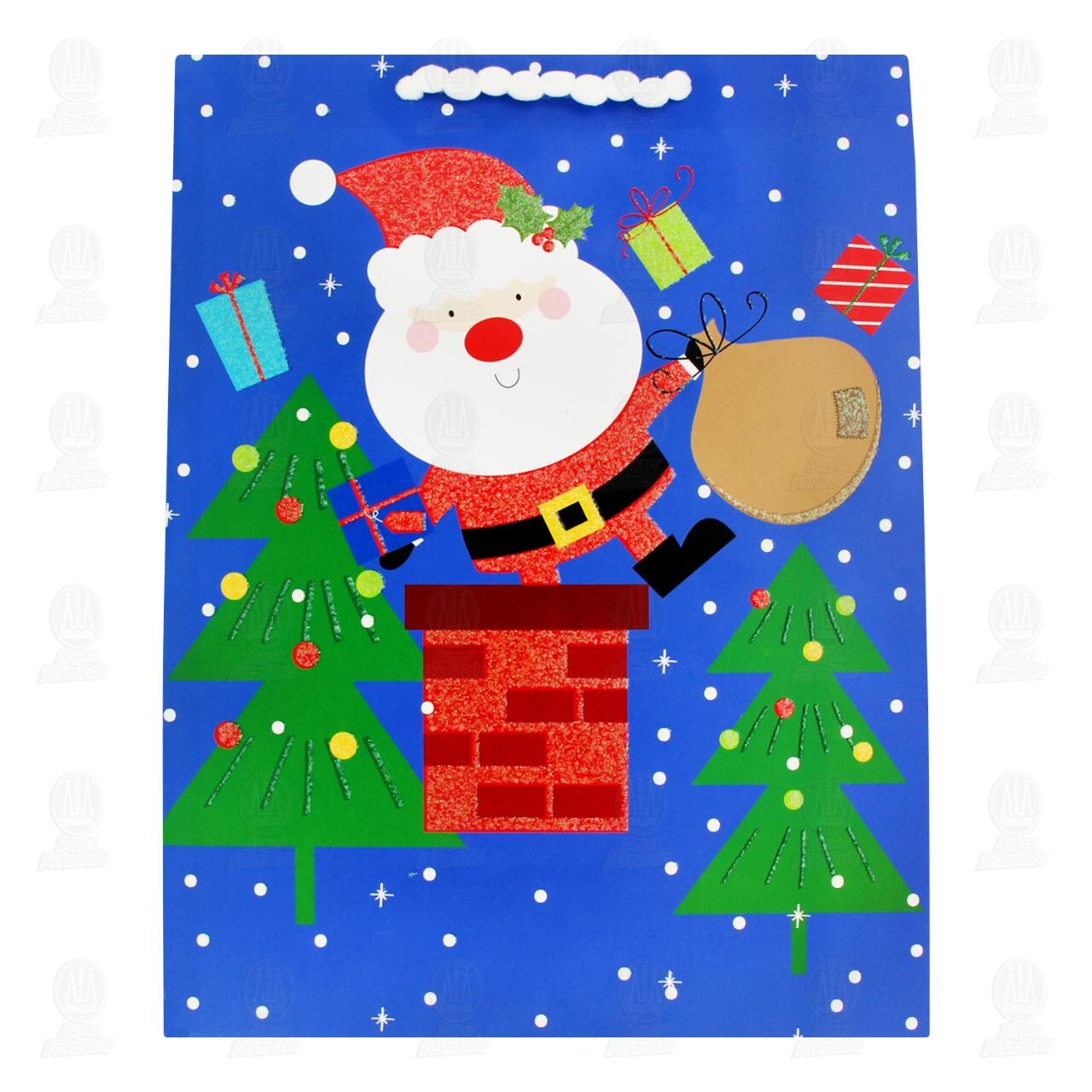 Bolsa Dipak Grande para Regalo Navide&ntilde;a Varios Modelos, 1 pz. image number 2