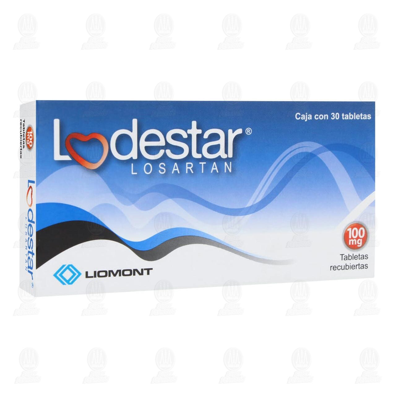 Lodestar 100 mg, 30 Tabletas.