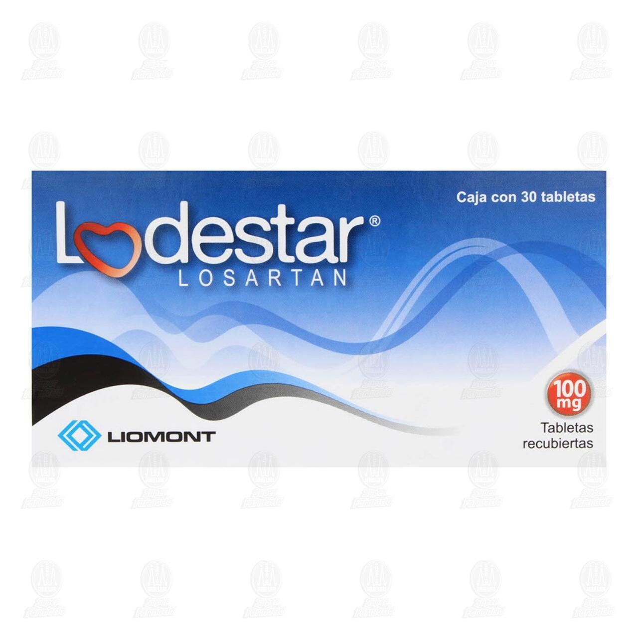 Lodestar 100 mg, 30 Tabletas. image number 1