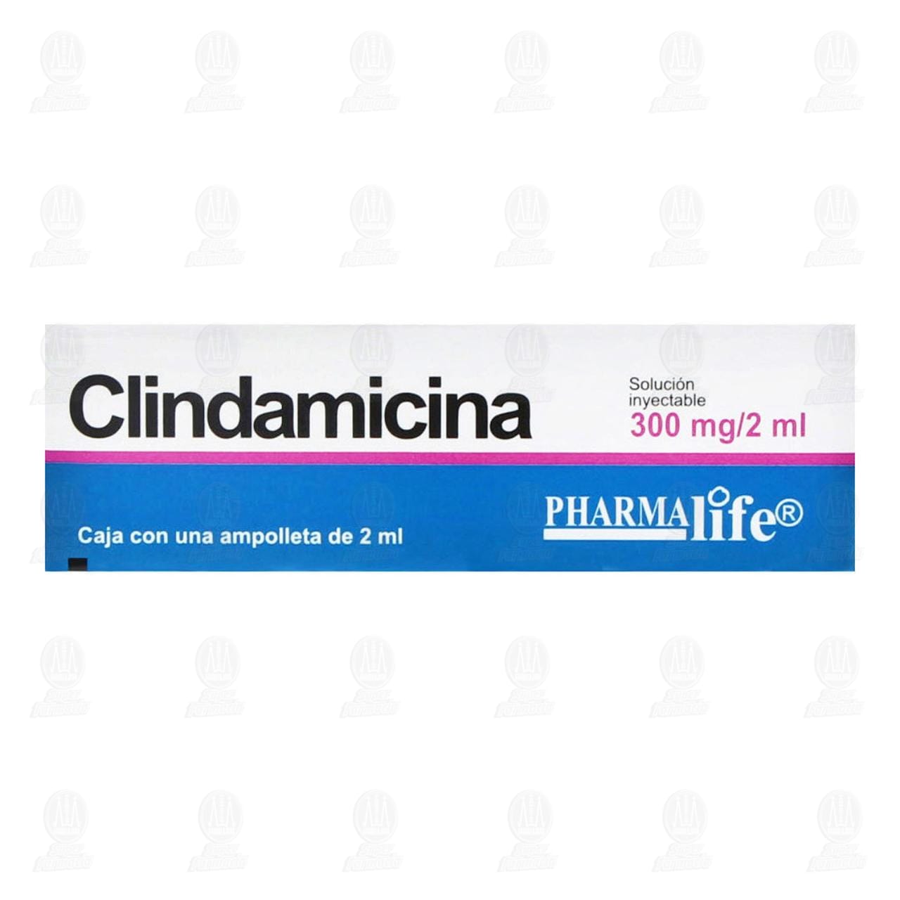 Clindamicina 300mg/2ml, 1 Ampolleta Pharmalife. image number 1
