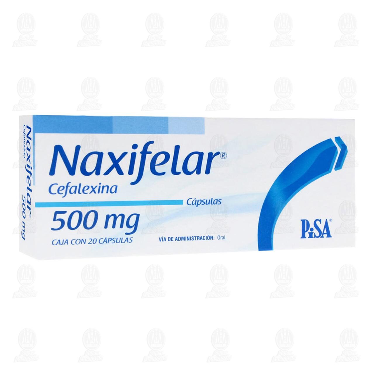 Naxifelar 500 mg, 20 C&aacute;psulas. image number 0