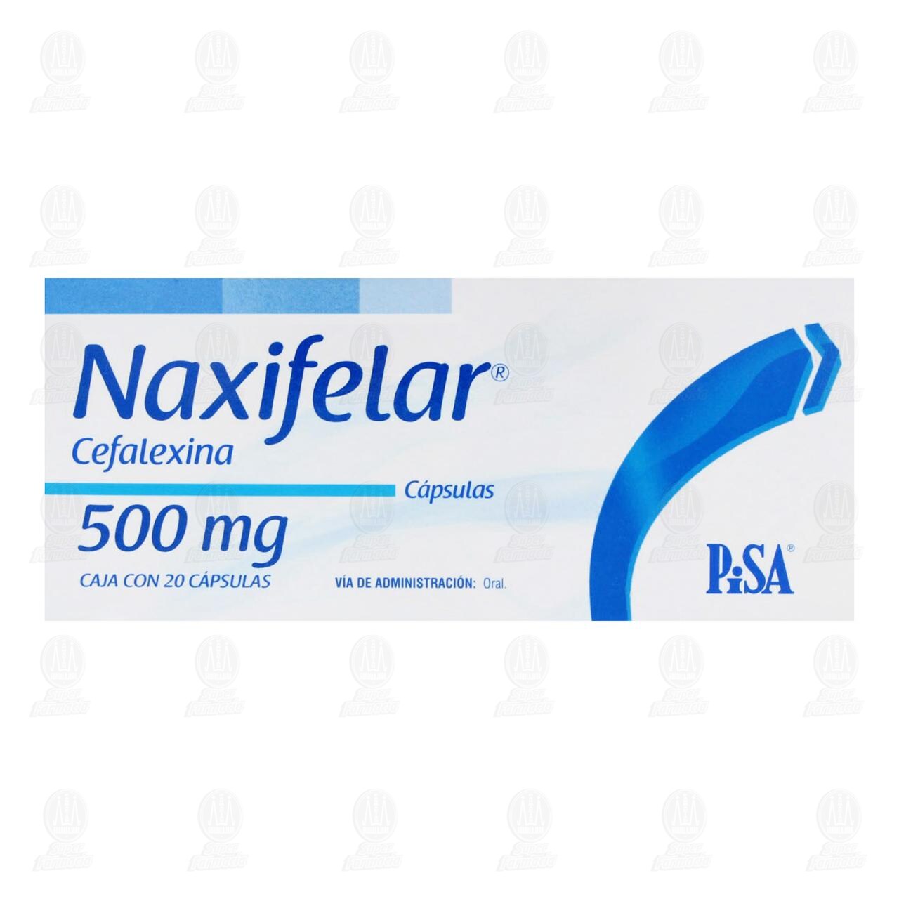 Naxifelar 500 mg, 20 C&aacute;psulas. image number 1