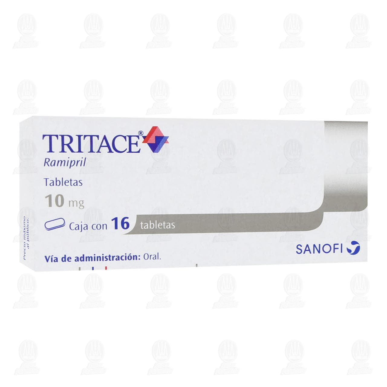 Imagen para Tritace 10 mg, 16 Tabletas.