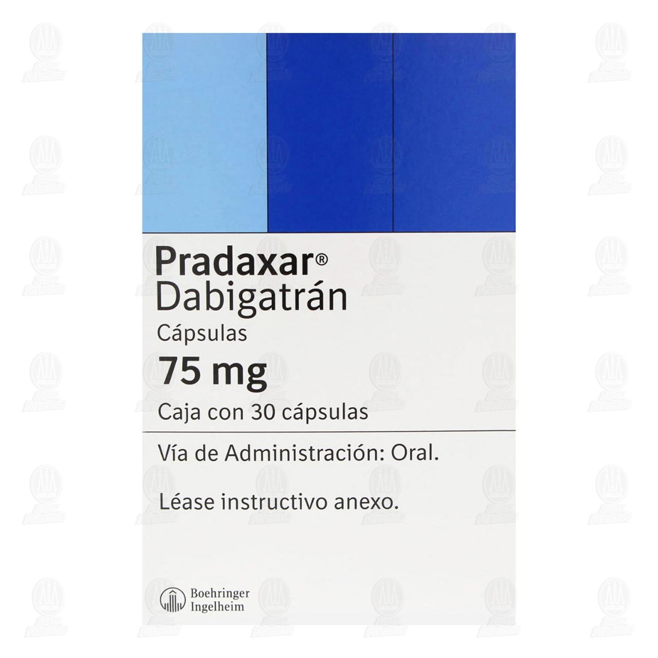 Pradaxar 75 mg, 30 C&aacute;psulas. image number 1