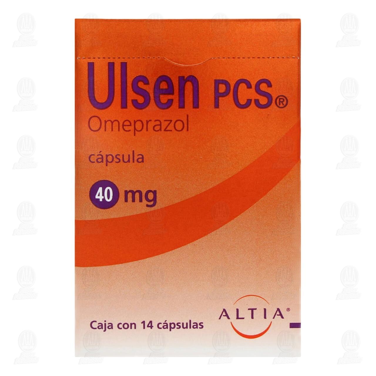 Ulsen PCS 40 mg, 14 C&aacute;psulas. image number 1