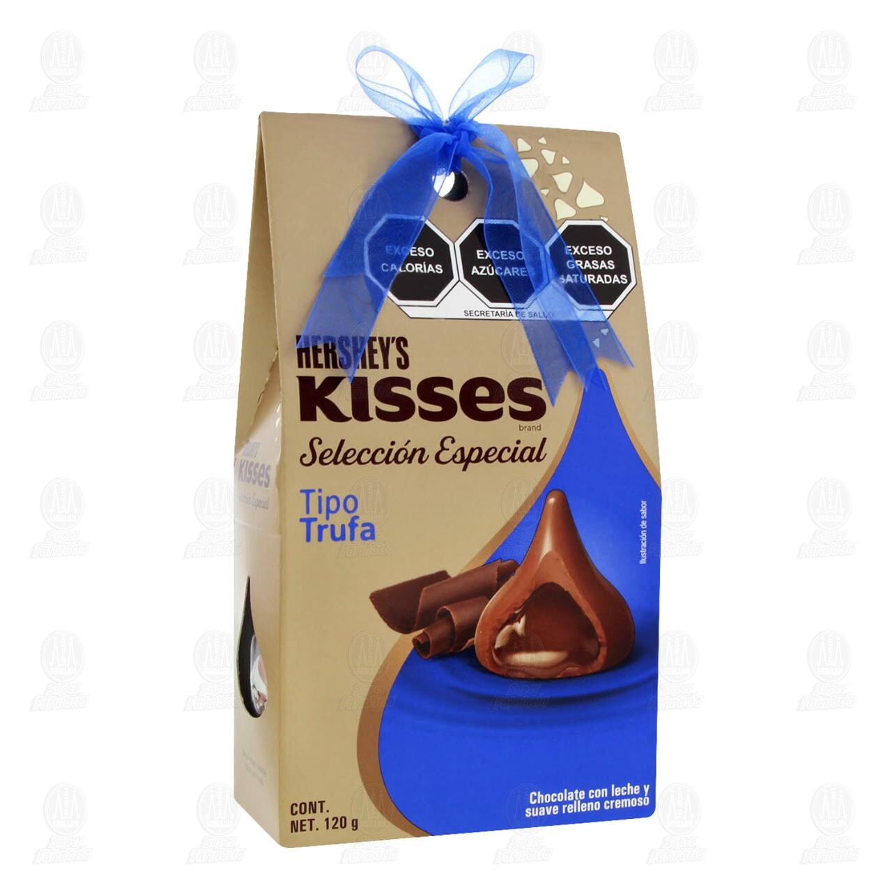 Chocolate Kisses de Hershey's Selecci&oacute;n Especial Trufa, 120 gr.
