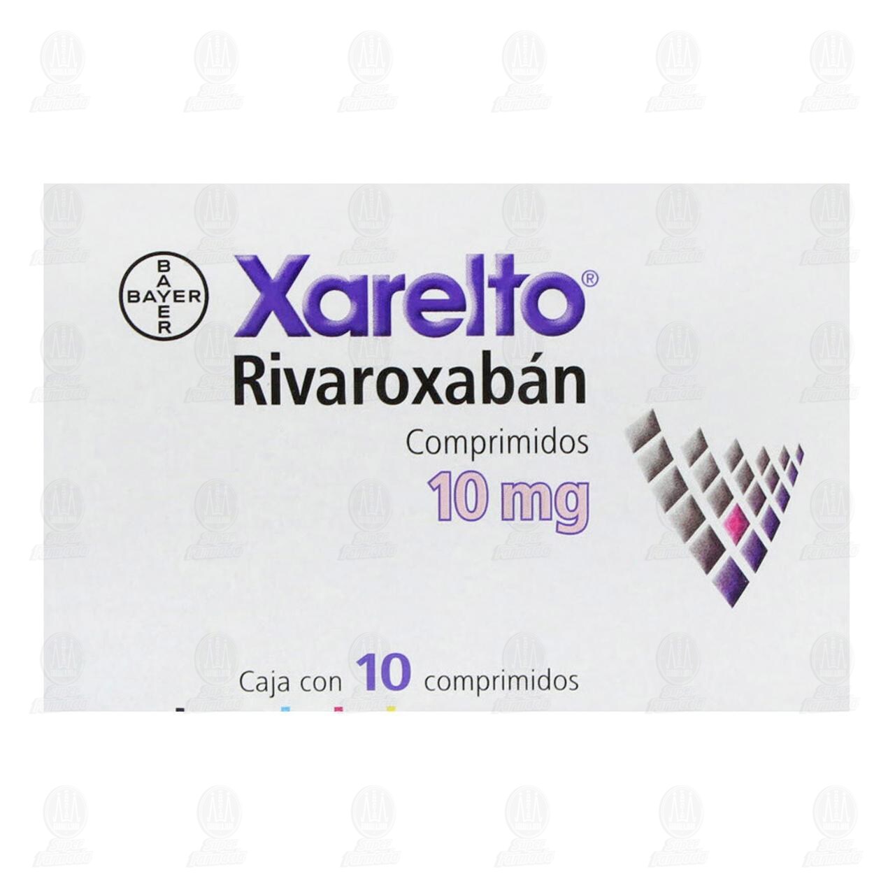 Xarelto 10 mg, 10 Comprimidos. image number 1