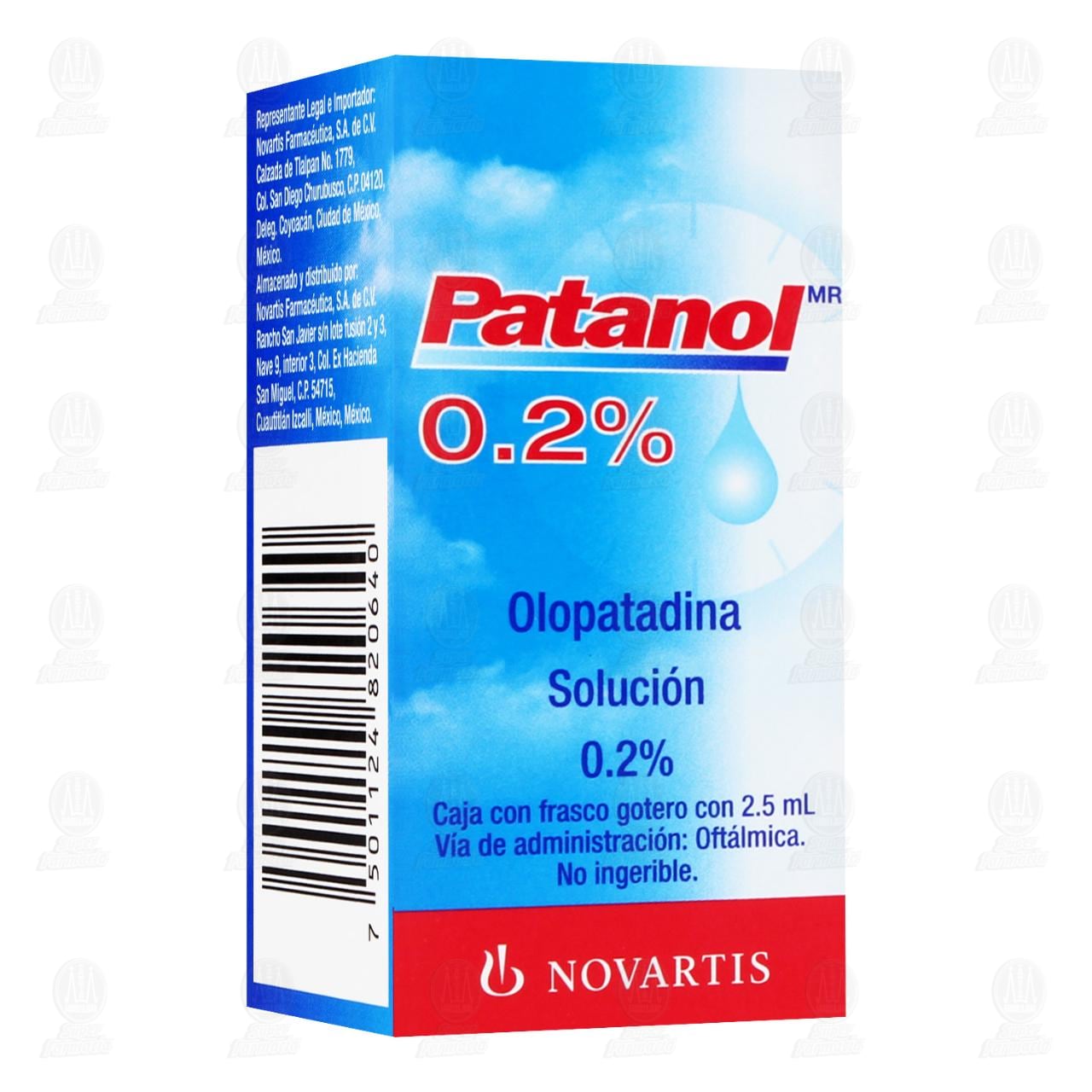 Patanol 0.2% Soluci&oacute;n Oft&aacute;lmica, 2.5 ml. image number 0