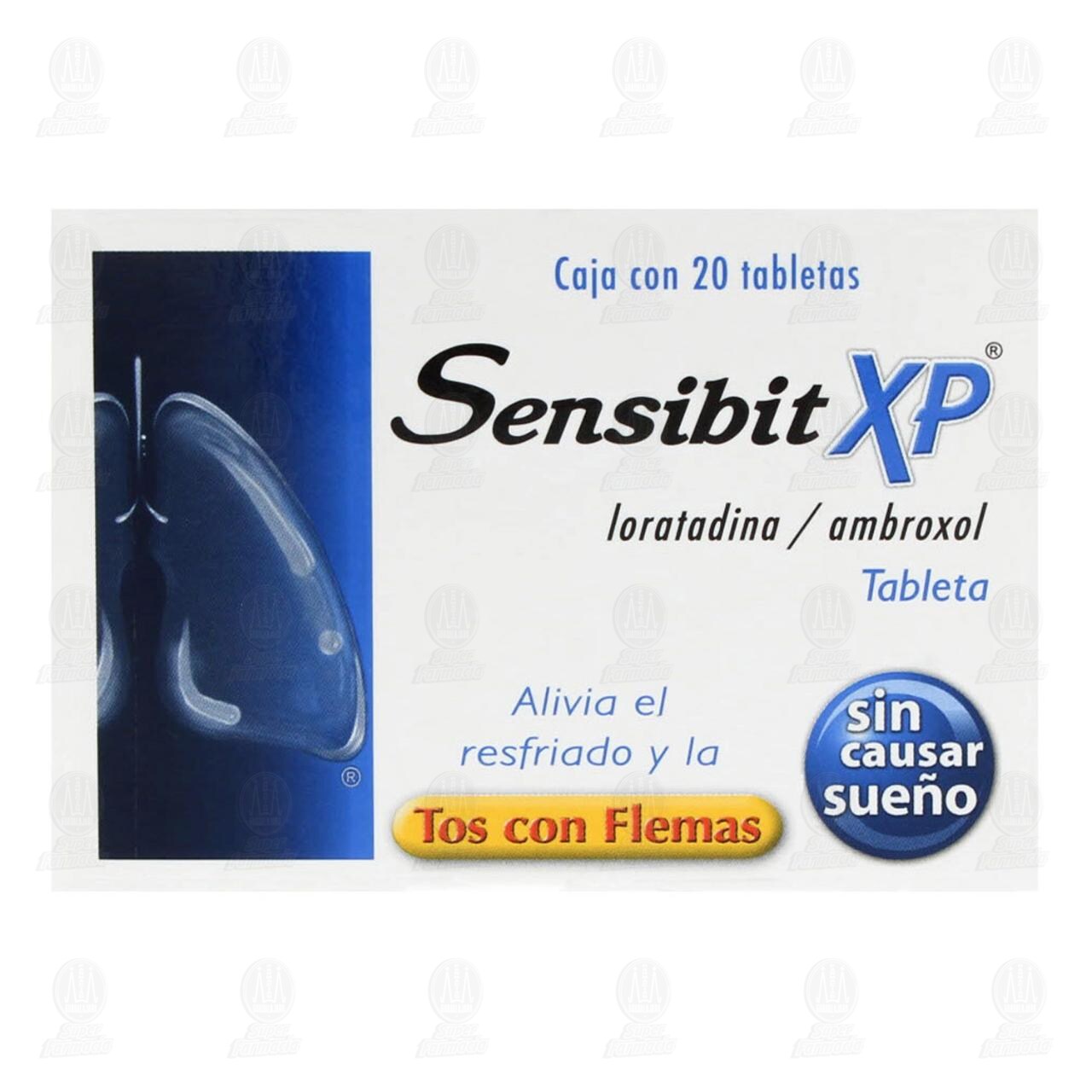 Sensibit XP, 20 Tabletas. image number 1