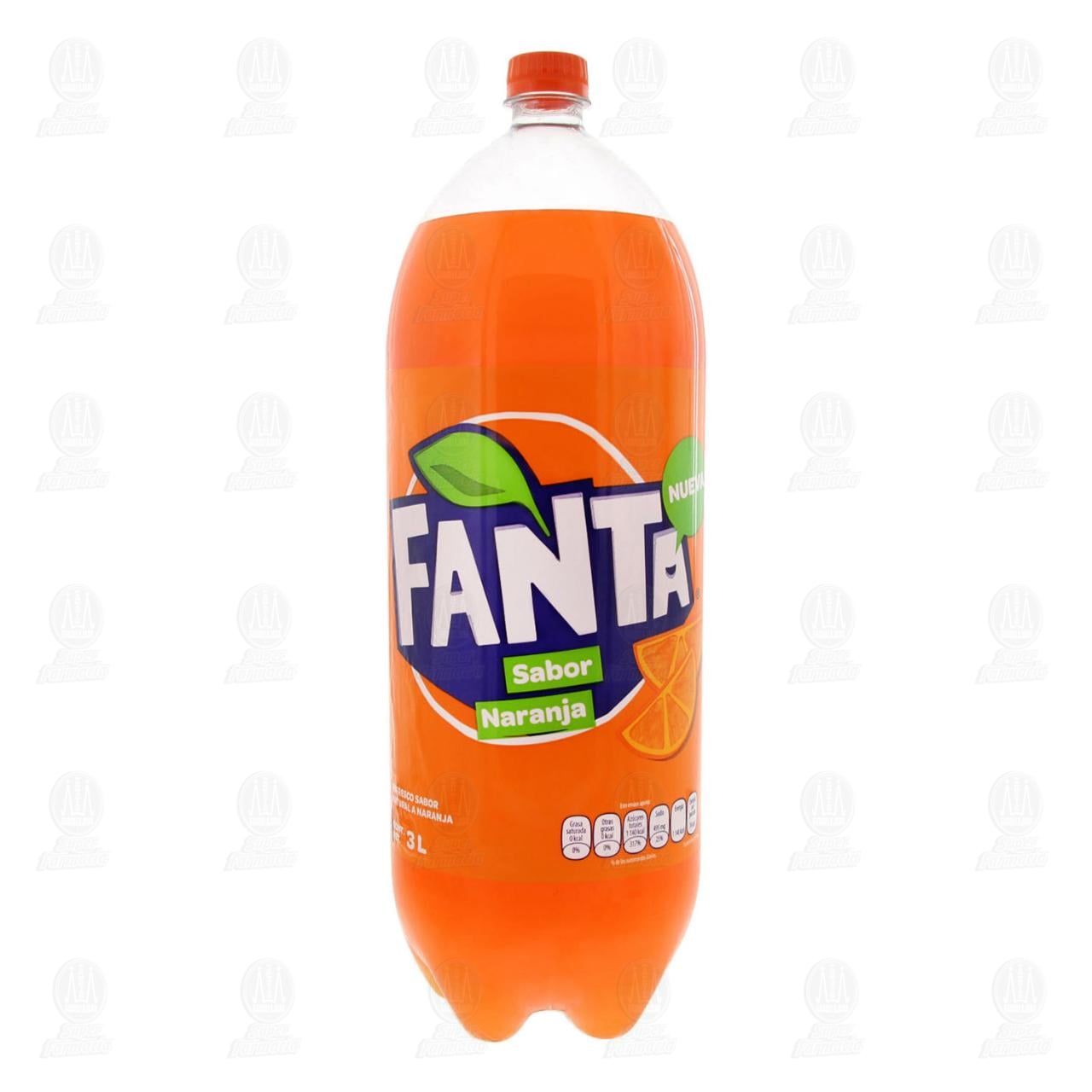 Refresco Fanta Naranja, 3 l. image number 1