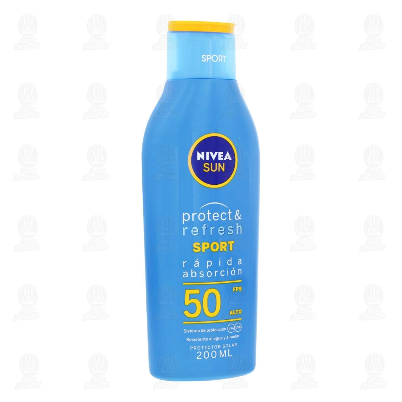 Protector Solar Nivea Sun Protección & Refresh Sport FPS50, 200 ml. image number 0
