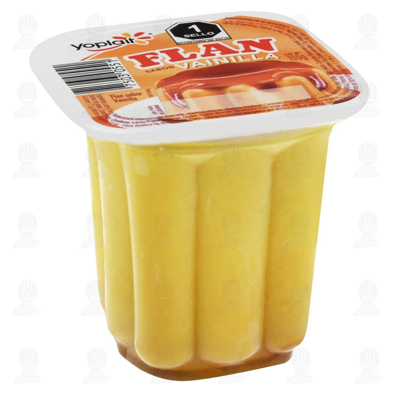 Flan Postres Yoplait Sabor Vainilla, 100 gr.