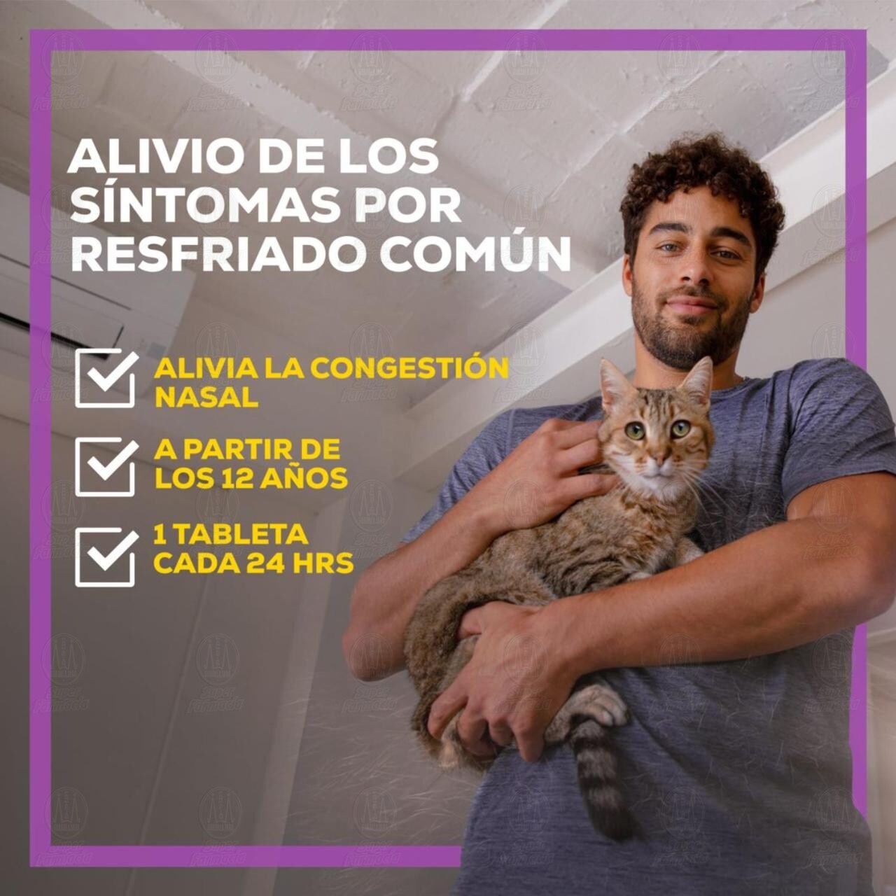 Allegra D Antihistam&iacute;nico para Congesti&oacute;n Nasal y Alergias, 10 Tabletas. image number 4