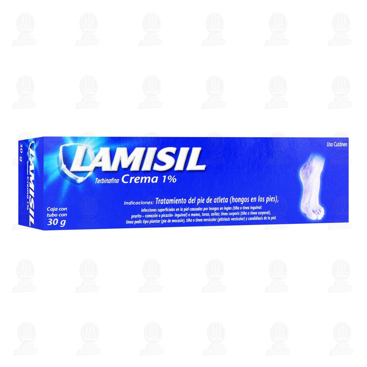 Lamisil 1% Crema, 30 gr. image number 0