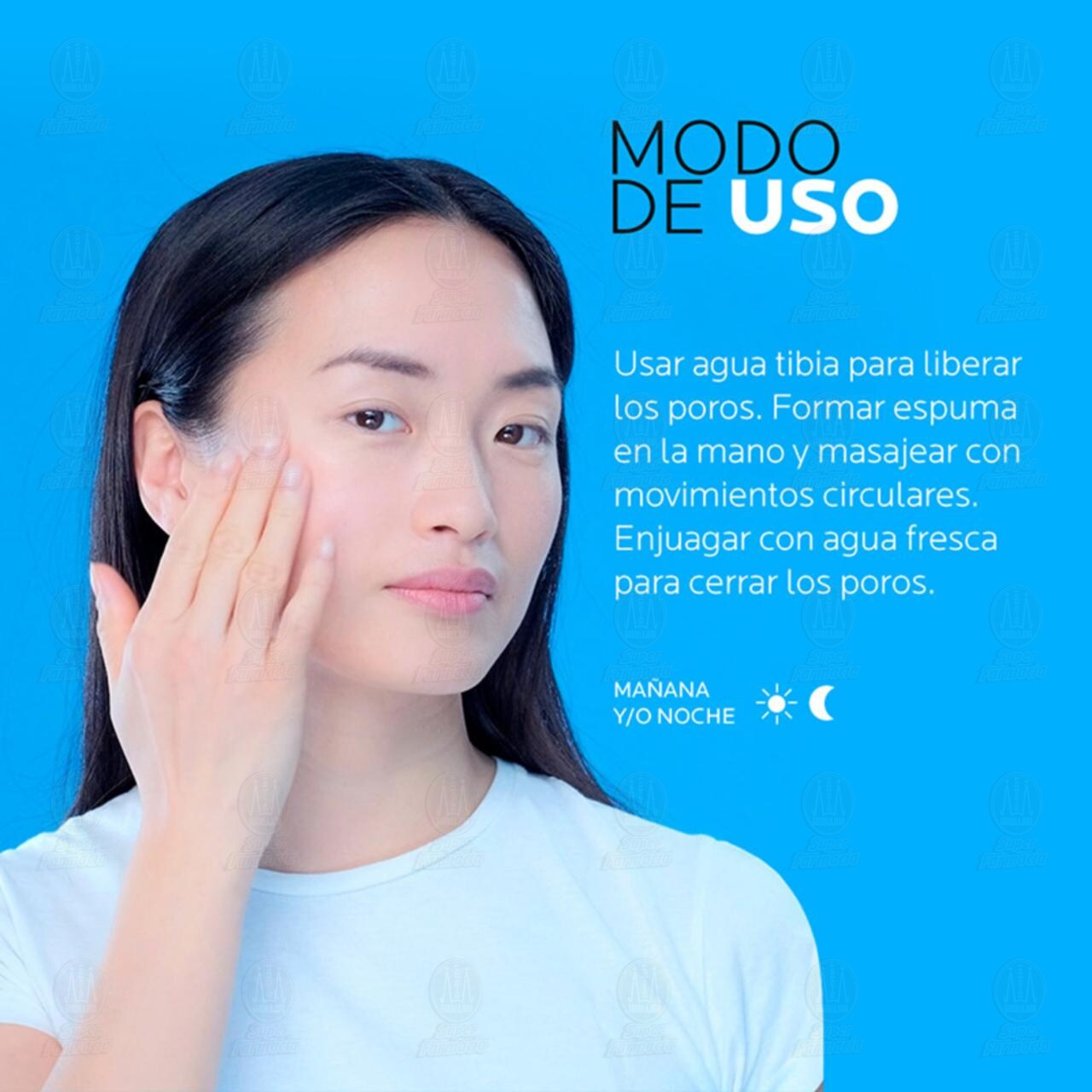 La Roche Posay Effaclar Limpiador Facial Gel Purificante Para Piel Mixta a Grasa, 200 ml. image number 4