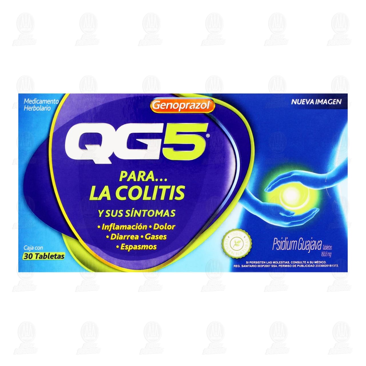 QG5 166.6 mg, 30 Tabletas. image number 1