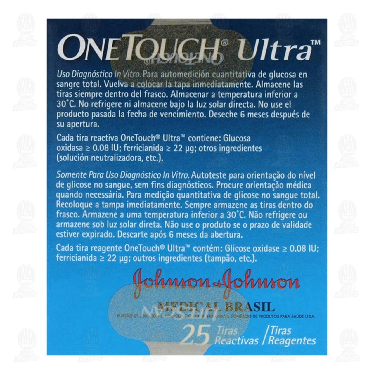 One Touch Ultra Tiras Reactivas, 25 pzas. image number 2