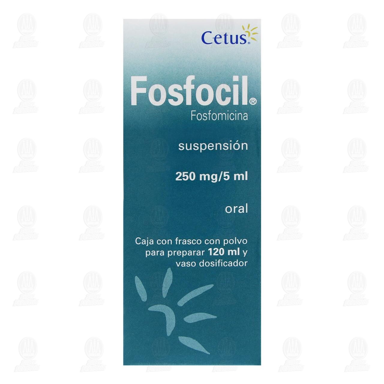 Fosfocil Suspensi&oacute;n 250mg/5ml, 120 ml. image number 1