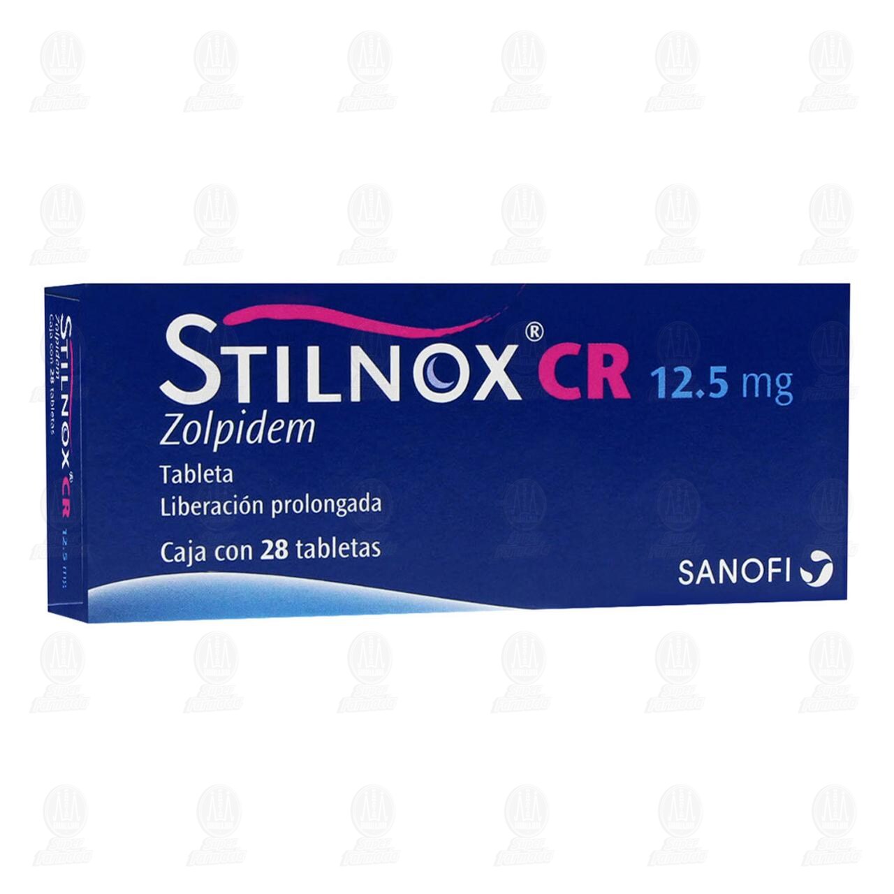 Stilnox CR 12.5 mg, 28 Tabletas. image number 0