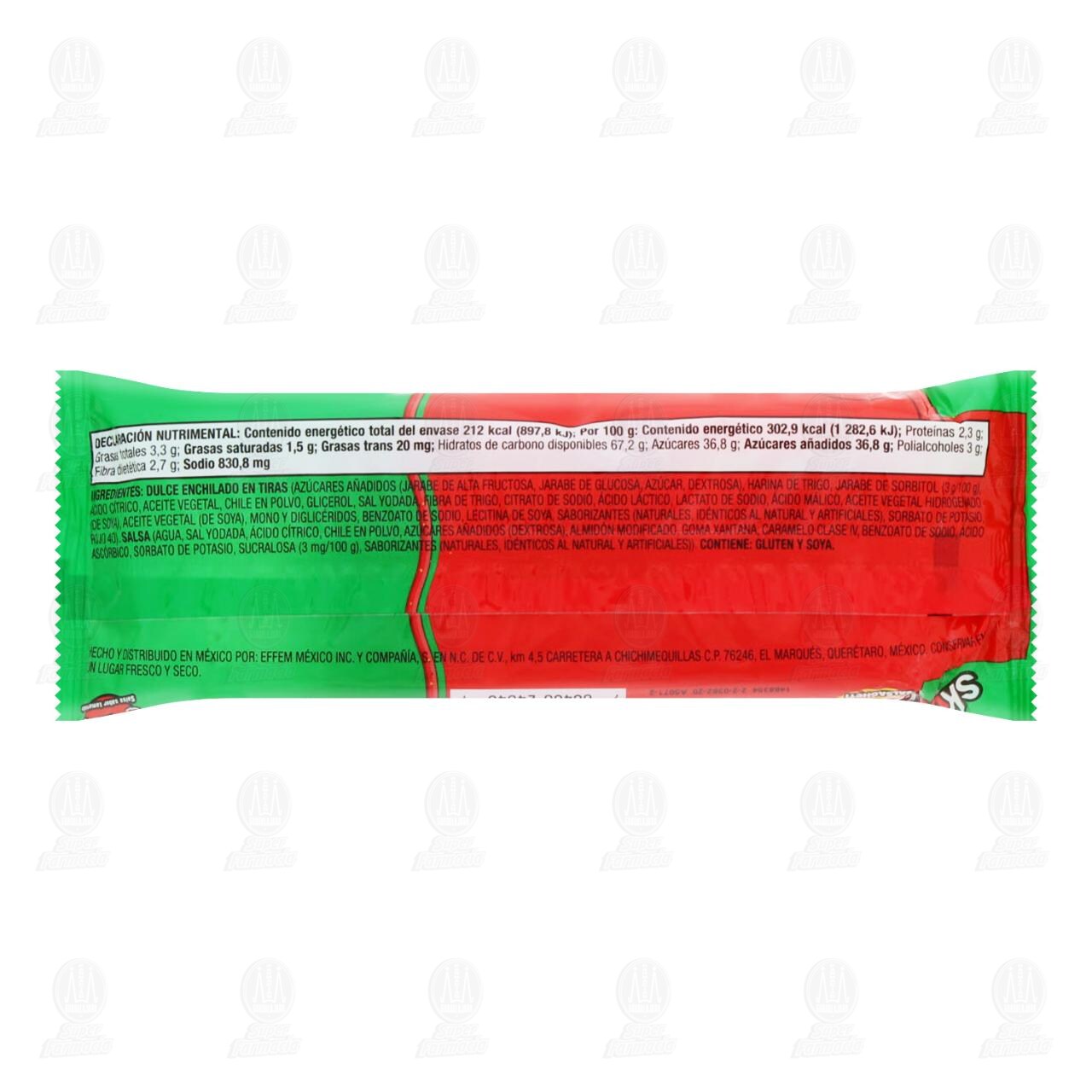 Dulce Enchilado Skwinkles Salsagheti Sabor Sand&iacute;a, 70 gr. image number 1