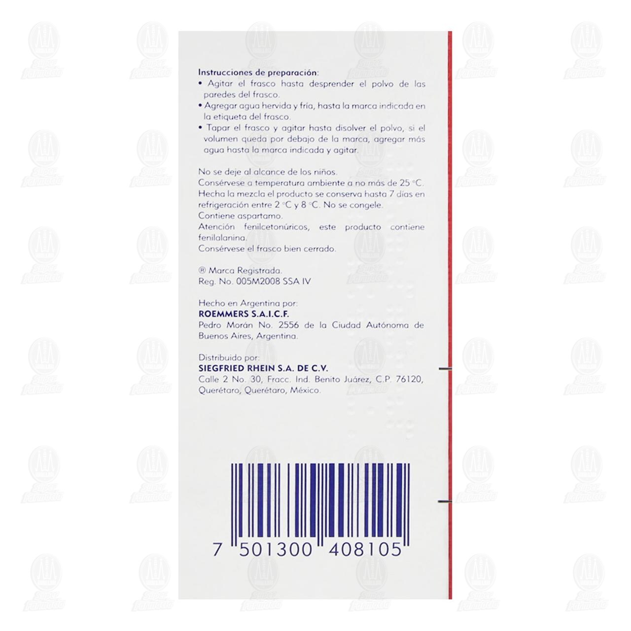 Ampliron Duo Suspensi&oacute;n 400mg/57mg/5ml, 70 ml. image number 3